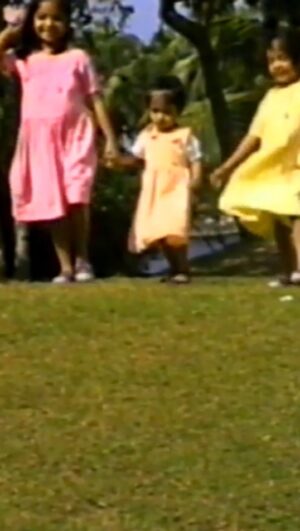 Diya Krishna Instagram - 6 year old big chechi 😊

#August2002 ♥️

PS - Yes that’s me singing the song 🙈 In case you want the longer version of it , go search for Kannamthumbi on my YouTube Channel 🌿