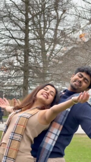 Diya Krishna Instagram - The London Spot Choreo🥹❤️🧿
V.C @agin.murali