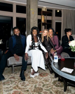 Dorit Kemsley Instagram - A week ago today, I had the privilege of celebrating the birthday of my dear friend @badassboz in NYC. This year’s celebration was bittersweet, as she had just suffered the heartbreaking loss of the home she worked her entire life to build. Though Boz is one of the strongest and most resilient people I know, I could feel the weight of her broken heart, which left me deeply sad.

In true Boz fashion, her incredible friends—many of whom she has known for decades, some since childhood—rallied together to throw her a small, intimate gathering. It was a beautiful testament to the profound impact she’s had on so many lives.

Boz is someone I both admire and adore. I met her during one of the most challenging times in my life, and her friendship quickly became a bright light that helped me through. She is beautiful, intelligent, genuine, caring, kind, generous, extraordinary, fearless, and simply fabulous. It was an honor to celebrate her, even in the midst of her trials. She deserves all the love and joy in the world, and I feel so lucky to call her my friend. Special thanks to @absolutvodka