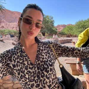 Dua Lipa Instagram - you know an airport hates to see me coming