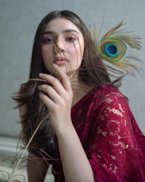 Dur-e-Fishan Saleem Instagram - 🍒

@ayeshanoorkurdd 📸
@saareeka_official 
@makeupbyusman💄🫂