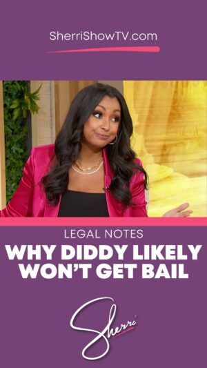 Eboni K. Williams Instagram - “Holding Court” podcast host Eboni K. Williams breaks down the latest legal stories including what’s next with the TikTok ban - and why Diddy will likely never be offered bail.

#sherrishepherd #sherrishowtv #tiktok #tiktokban #diddy #legal