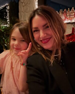Elizabeth Hendrickson Instagram - Happy New Year! 2025 I am ready to conquer you! 2024 was weird, erratic and some months i felt as if I was holding on by a thread. Honestly, it was all a blur. 
Today I feel clear eyed and genuinely excited for what’s to come. 
This year is a 9 and if you believe in numerology… it’s a good one and just so happens to be my lucky number.  What are you looking forward to this year? Let’s gooooo!