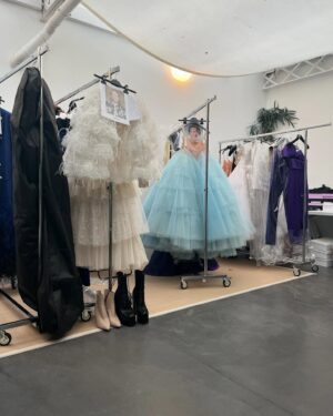 Emma Wiklund Instagram - Thank you @alexismabille ! It was such a wonderful experience to be part  of your Haute Couture shoot last week in Paris! To be a member of your amazing team and all the other beautiful friends of yours. Loved my two looks, the makeup, the hair. It’s been a while since I got to wear masterpieces like yours.  And to swirl around in front of the camera of course. And all this together with my friend @fredrikrobertsson ❤️🙏💋❤️#alexismabille #hautecouture #paris