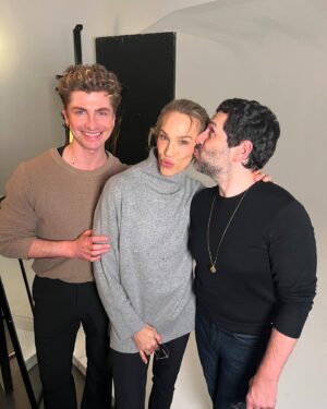 Emma Wiklund Instagram - Thank you @alexismabille ! It was such a wonderful experience to be part  of your Haute Couture shoot last week in Paris! To be a member of your amazing team and all the other beautiful friends of yours. Loved my two looks, the makeup, the hair. It’s been a while since I got to wear masterpieces like yours.  And to swirl around in front of the camera of course. And all this together with my friend @fredrikrobertsson ❤️🙏💋❤️#alexismabille #hautecouture #paris