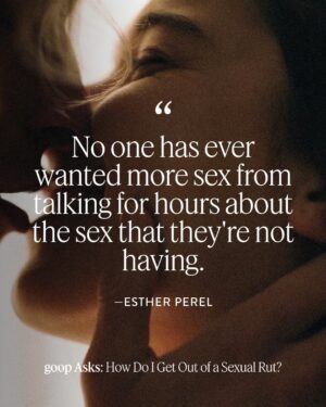 Esther Perel Instagram - @estherperelofficial (renowned psychotherapist and best-selling author) shares how to reignite desire in long-term relationships and start tapping into new erotic possibilities. Link in bio for her tips.