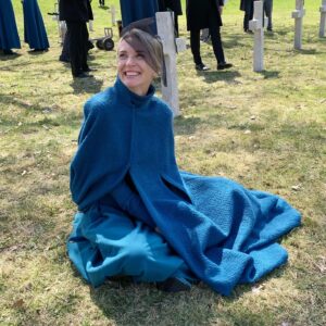 Ever Carradine Instagram - Since @diet_prada posted this, no less than 20 people have texted me the Serena Joy / Ivanka photo. I’m sort of at a loss for words, so I’m going to use a quote from The Handmaid’s Tale and leave it at that:
“Now I’m awake to the world.
I was asleep before.
That’s how we let it happen. 
When they slaughtered Congress, we didn’t walk up. 
When they blamed terrorists 
and suspended the constitution,
we didn’t wake up either. 
They said it would be temporary.
Nothing changed instantaneously. 
In a gradually heating bathtub
you’ll be boiled to death before you know it.”
