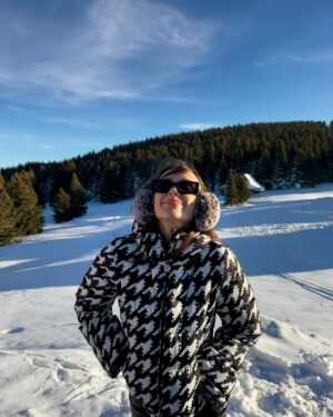 Felicia Sağnak Instagram - Evet, ben kar kızıyım ❄️