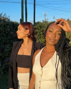 Franchesca Ramsey Instagram - Holy moly, the gram fam is officially 300k strong?! What is life?! *swipe* for a little get to know me slideshow 😎💅🏾
-
1. I’m Franchesca, a 41 year old tv writer, producer & actress. ( 📸: @mksadler) 

2. Many of you know me as “the leopard lady “because of a little viral song I wrote back in 2023. ps. apparel is coming soon! still on the hunt for the most size inclusive options! 

3. Before I wrote the ultimate pickme anthem I got my start making natural hair videos on YouTube

4. My “big break” came in 2012 when I went viral with “shit white girl say… to black girls” the success of that video helped me land my first TV agent and gave me the courage to quit my day job

5. In 2018 I wrote a book #wteq about my online adventures and how going viral changed my life

6. I’ve written for a number of shows over the course of my career but most people know me as the host of #MTVDecoded fun fact: I actually created & sold the show to MTV in 2015!

7. I moved to LA from New York in 2020 after landing a role on NBC’s SUPERSTORE.

8. My son @onlyyflex is the love of my life

9. Class of 2002 throwback. When my hair was straight & so was I?? (my senior quote should’ve been a dead giveaway lol 🏳️‍🌈) 

10. My work wife @smart_inez & I have sold 4 tv shows together!! Praying this most recent one goes to series, cause it’s GOODT y’all

11. my bestie @thedelondotcom & I host @fixitpod together & every time we go on vacation ppl think we’re married lol 

12. I hand-painted every wall of my apartment, which made a lot of landlords mad…

13. But also led to me launching my own line of peel and stick wallpaper with @_ottostudio as seen on #abbottelementary link in bio to get yours!

14. Art and especially typography is one of my biggest passions. before working in tv I was a graphic designer! dreaming of the day I can release my own line of paper goods and stationary.

15. The only thing I love more than working out is cute gym clothes. Designing gym apparel is def on my vision board!!

Did I miss anything? How do you find me? From my leopard song or have you been here since day one?? either way thanks for being part of my online community. Your support means a lot. 💕✨
