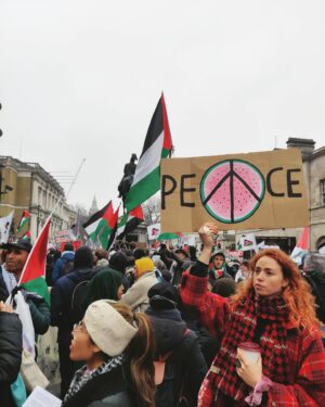 Freya Mavor Instagram - “As for those not directly affected by this struggle, it would help if more conversations could hold greater complexity—the ability to acknowledge that the Israelis who came to Palestine in the 1940s were survivors of genocide, desperate refugees, many of whom had no other options, and that they were settler colonists who participated in the ethnic cleansing of another people. That they were victims of white supremacy in Europe being passed the mantle of whiteness in Palestine. That Israelis are nationalists in their own right and that their country has long been enlisted by the United States to act as a kind of subcontracted military base in the region. All of this is true all at once. Contradictions like these don’t fit comfortably within the usual binaries of anti-imperialism (colonizer/colonized) or the binaries of identity politics (white/racialized)—but if Israel-Palestine teaches us anything, it might be that binary thinking will never get us beyond partitioned selves, or partitioned nations.” - Naomi Klein
