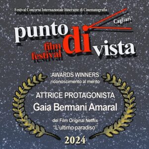 Gaia Bermani Amaral Instagram - Grazie a #puntodivistafilmfestival per il premio a #thelastparadiso #lultimoparadiso @netflix ❤️