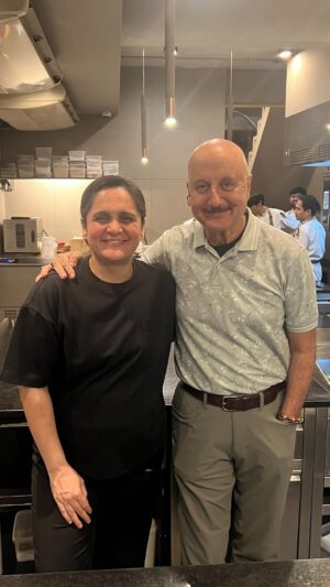 Garima Arora Instagram - Thank you dearest Chef @arorgarima  for your love, warmth and brilliance with which you hosted dinner for me, my brother and childhood friends in your two Michelin star restaurant @restaurant_gaa in #Bangkok! As a fellow Indian I felt so so proud of you. You are an asset and a great ambassador of our country! I loved the hospitality and the amazingly delicious food you served us. Keep the Indian flag flying. Love and prayers for you, your family and your staff! Jai Ho and Jai Hind!😍🙏🇮🇳🇮🇳 #IndiansInThailand #MasterChef