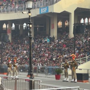 Gayatri Bhargavi Instagram - Happy Republic Day! Jai Hind! 🇮🇳
Fundamental Principles, Rights made by the constitution are for everyone irrespective of Caste, Creed or Religion. Let us all respect and live as a good example for the generations to come. 

Peace, Love, Togetherness & Brotherhood prevail always. 
.
Watching the Border Security Forcers Parade at the Attari Wagah Border. 
.
.
.

#republicday #india #bharath #peace #love #brotherhood #togetherness #jaihind #attariborder #bsf #comsituation #rights #celebration