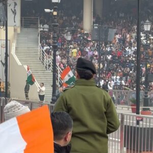 Gayatri Bhargavi Instagram - Happy Republic Day! Jai Hind! 🇮🇳
Fundamental Principles, Rights made by the constitution are for everyone irrespective of Caste, Creed or Religion. Let us all respect and live as a good example for the generations to come. 

Peace, Love, Togetherness & Brotherhood prevail always. 
.
Watching the Border Security Forcers Parade at the Attari Wagah Border. 
.
.
.

#republicday #india #bharath #peace #love #brotherhood #togetherness #jaihind #attariborder #bsf #comsituation #rights #celebration