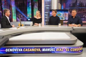 Genoveva Casanova Instagram - Hoy han venido a divertirse a El Hormiguero, 3 concursantes de @eldesafioa3: @genoveva_casanova_official,
@tiempobrasero y @elcordobesoficial 

#elhormiguero #ElDesafíoEH