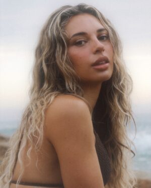 Georgia Hassarati Instagram - early morning dip 
Shot by the amazing @ashelizadavis @ashelizadavis.agency