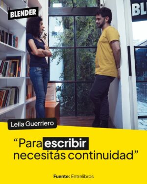Gonzalo Heredia Instagram - Una grande de la crónica periodística dejó su huella en la biblioteca de Blender.

El episodio completo de #Entrelibros está en nuestro canal de YouTube.