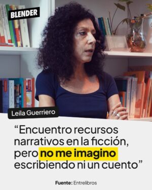 Gonzalo Heredia Instagram - Una grande de la crónica periodística dejó su huella en la biblioteca de Blender.

El episodio completo de #Entrelibros está en nuestro canal de YouTube.