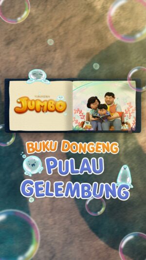 Graciella Abigail Instagram - Apakah kamu pernah dibacain dongeng sama orang tua sebelum tidur? 

Ini cerita Don yang lagi didongengin buku kesayangannya : “Pulau Gelembung” 📚✨ Buku karya Ayah dan Ibu Don... 

Tunggu apalagi? Rasakan kembali ajaibnya sensasi mendengarkan dongeng lewat buku “Pulau Gelembung” karya Ayah dan Ibu Don 🔮🫧

Film JUMBO segera tayang di bioskop 2025 ✨

#JumboUntukSemua
#JumboFilm
#FilmJumbo
#JUMBO
#VisinemaStudios