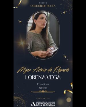 Griselda Siciliani Instagram - Felices !!!!! Ganamos 4 Premios Cóndor !! Mejor actriz protagónica, mejor serie, mejor guiòn y mejor actriz de reparto .
GRACIAS!!!!! El equipo de ENVIDIOSA es el mejor del mundo!!!! 🎬 @chenetflix