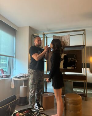 Hala Finley Instagram - NYC premiere!!! #venomthelastdance #nyc 🫶 

Thank you guys for making me look so pretty ❤️
#hair @paulwarrenhair 
#makeup @edwardcruz