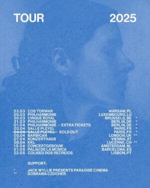 Hania Rani Instagram - The ‘Ensemble’ tour or, as I call it myself, ‘the ultimate Ghosts tour’ is coming in early spring 2025. These are not only the last shows for a while but actually the most conceptually exciting tour as I am trying to perform for the first time the full album - as it goes - arranged for the large ensemble including a serious collection of artistic personalities. 
Moreover I’m delighted to announce very special artists and dear friends of mine who will open shows in Brussels, Berlin, Paris, London and Luzern: @jackwylliemusic Jack Wyllie (Portico Quartet) presenting his project ‘Paradise Cinema’ and @dobrawaczocher Dobrawa Czocher introducing a new solo material. 

Some extra tickets were released for one of the Berlin shows as well :) 

Tickets and info: haniarani.com
I’m really looking forward!