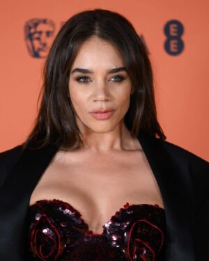 Hannah John-Kamen Instagram - @bafta @rebekahmakeup #baftanominee @magdabutrym