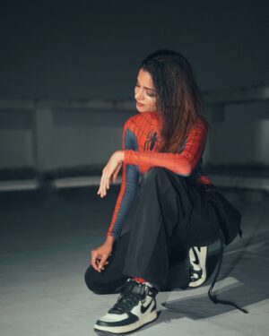 Hansika Krishna Instagram - where’s my spider-man?🕷️

P.C: @ahaana_krishna 
Assistant 1: @rhea_najam 
Assistant 2: @sindhu_krishna__ 
thank you guys🥰