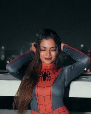 Hansika Krishna Instagram - where’s my spider-man?🕷️

P.C: @ahaana_krishna 
Assistant 1: @rhea_najam 
Assistant 2: @sindhu_krishna__ 
thank you guys🥰