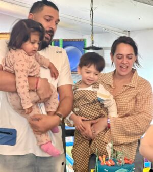 Hazel Keech Instagram - Happiest 3rd birthday to our gabru puttar! Just like Dory and Nemo, may you always dive into life with curiosity and courage, discovering wonders and spreading joy wherever you go 🤗 We love you so much ❤️❤️

@hazelkeechofficial
