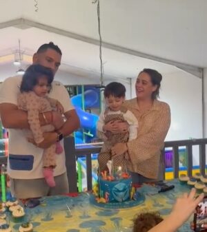 Hazel Keech Instagram - Happiest 3rd birthday to our gabru puttar! Just like Dory and Nemo, may you always dive into life with curiosity and courage, discovering wonders and spreading joy wherever you go 🤗 We love you so much ❤️❤️

@hazelkeechofficial
