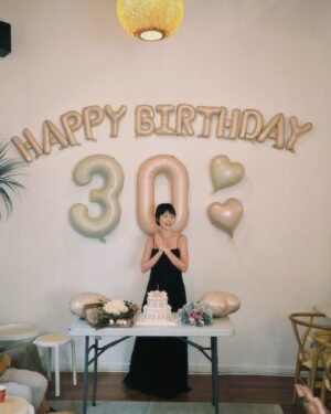 He Ying Ying Instagram - Happy Birthday 30 to me! 🎂 

As I stand at the threshold of a new decade, I carry with me the strength of the little girl who grew up with me. To the one who weathered impossible storms and stubbornly (or spitefully 😆) held on, thank you for your courage. You may rest now, I'll take over from here 🤍

To everyone around me, thank you for leaving an indelible mark and helping me grow into a better version of myself. I am so well-loved! To think that there ever was a time when I thought myself to be alone and un-loveable. Crazy to see how far I've come :)

I am incredibly blessed with extraordinary experiences because of the amazing people around me. I love you all! 💓💓💓