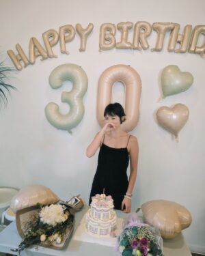 He Ying Ying Instagram - Happy Birthday 30 to me! 🎂 

As I stand at the threshold of a new decade, I carry with me the strength of the little girl who grew up with me. To the one who weathered impossible storms and stubbornly (or spitefully 😆) held on, thank you for your courage. You may rest now, I'll take over from here 🤍

To everyone around me, thank you for leaving an indelible mark and helping me grow into a better version of myself. I am so well-loved! To think that there ever was a time when I thought myself to be alone and un-loveable. Crazy to see how far I've come :)

I am incredibly blessed with extraordinary experiences because of the amazing people around me. I love you all! 💓💓💓