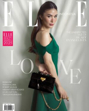 Heart Evangelista Instagram - This month, we turn our gaze to Heart Evangelista, the Filipino icon who moves effortlessly between film, art, and fashion. In an intimate feature, @iamhearte unpacks the strength found in vulnerability and the longing to be seen beyond the surface, a true emblem of modern empowerment and authenticity.

As the Lunar New Year dawns and love lingers in the air, this issue brings you a curated vision of oriental-inspired fashion, thoughtful feng shui insights, and elevated date-night inspiration for moments to remember.

ELLE’s February issue is available in bookstores and digital stores today.

Cover Star: Heart Evangelista
Photography: @vickytanzil
Style Editor: @ismelya
Fashion & Accessory: @vone_official @vone.world
Makeup: @memayfrancisco
Hair: @ghilsayo
Styling Assistants: @valenciachristyz @izasim
Photography Assistant: @chrisdauhiong
Location: @langham_jakarta