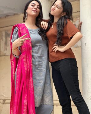 Hiba Ali Khan Instagram - You make me laugh so much- I love you @ainaasifofficial 
I am so impressed by your performance Mashallah proud of you mera bacha 💕
