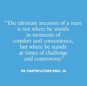 Hillary Clinton Instagram - In the days ahead, let's take Dr. King's words to heart and do our part to work toward a more just country and world for everyone.