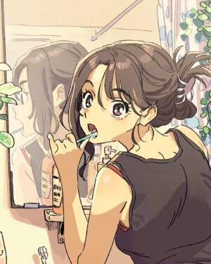 Hitomi Kariya Instagram - 一人暮らしだった頃のユニットバス思い出しながら描きました
久々に背景まで描いた落書きが出来て楽しい！
明日からまた仕事します

#illustration #drawing