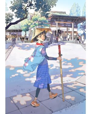 Hitomi Kariya Instagram - SNSでの宣伝が遅れてしまいましたが、高知県高知市にある寺院、善楽寺のコラボイラストを描かせていただいています。
訪れられる際は是非見かけていただけますと嬉しいです！

#illustration #drawing