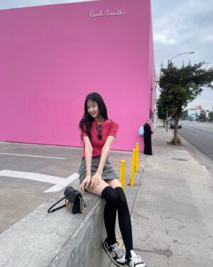 Im Min-su Instagram - 핑크데이🩷
(LA하면 여기서 찍은 사진을 빼놓을 수 없지🩷)