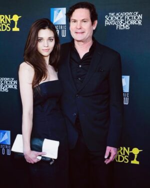 India Eisley Instagram - Lovely time at the @saturnawards 
Proud of you @hjthomasjr 🤍