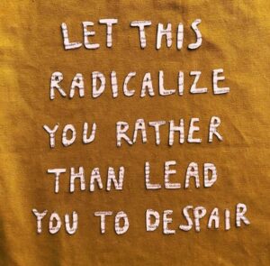 Indy Srinath Instagram - I hope everyone finds a way to be radical today. Plant a garden in the median, have an unlikely neighbor over for tea, build a house for a bug, wink at yourself in the mirror, dismantle the system.
.
#powertothepeople