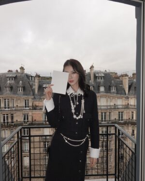 Irene Kim Instagram - Couture dreams, Chanel Reality ☁️✨
#CHANELhautecouture