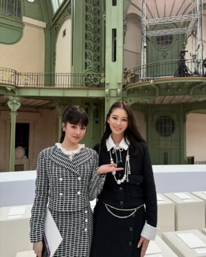 Irene Kim Instagram - Couture dreams, Chanel Reality ☁️✨
#CHANELhautecouture