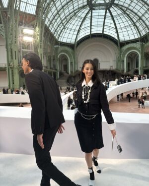 Irene Kim Instagram - Couture dreams, Chanel Reality ☁️✨
#CHANELhautecouture