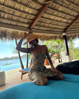 Isan Elba Instagram - Trying to fit in mandatory “running on a beach” time this year