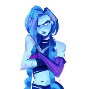 Jackie Droujko Instagram - Some jinx life drawing from an old @zeet_studio_sketch session! This was my first digital life drawing in a year and it was a nightmare. Find my struggles in my YouTube video lol.
