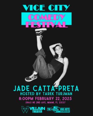 Jade Catta-Preta Instagram - Tickets on Sale Now! See Jade Catta-Preta LIVE in Miami! 

Jade Catta-Preta is a Brazilian born comic and actress working in Los Angeles, New York and Brazil. Jade hosted the iconic E! Network show, The Soup and is now the host of Hulu’s hit dating show, Hotties.

Jade was a series regular on Manhattan Love Story (ABC) and has recurred on American Housewife (ABC), Future Man (Hulu), ThoseWho Can’t (TruTV), The Joey Mac Project (PopTV) and Californication (Showtime). You can also find Jade making appearances on shows across CBS, NBC, MTV, VH1, Comedy Central, and Netflix.

As a stand up, Jade performs all over the country both in English and Portuguese and you can see her regularly at comedy clubs in LA and New York. 

🎟️ link in bio

#comedyfestival #liveshow #vicecitycomedyfestival #standupcomedy #Miami