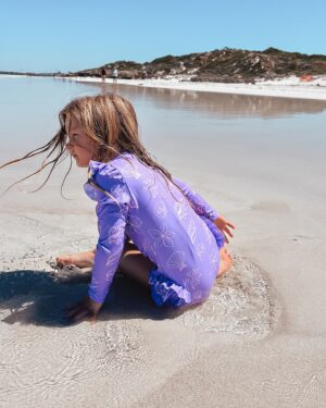 Jade Mead Instagram - Days like this 🌊☀️ We’re so blessed to have beaches like this on our doorstep 🫶🏻

Wearing our gorgeous new matching swim from @ceaceaswimwear 🐚💜

#summer #beach #perth #matchingswimsuits #matchingswimwear #mamaandmini #perthmums