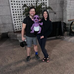 Jaime Lyn Beatty Instagram - We made a baby. 🚀👶🏻It’s stupid. 
And strange…and terrifying… and beautifully unhinged. 👁️👄👁️When @therealteamstarkid gave @curtmega and I custody of this project all we knew was that we wanted to create a foundation for infinite possibility for fellow creators to get their freak on….and make art. 🖼️Technically speaking, SPACE BABY is an exploration of a theme through a series of digital shorts. 🎓📺It’s a project made with love, puppets, tears, and gallons blood. ….And fart jokes. Maybe it’s ALL just one giant fart joke? Maybe it’s not? Don’t over think it. We certainly aren’t….💨 Join us THIS Saturday 3pm ET/12pm PT for a binge screening of all the shorts 🩳🩳AND a post show livestream (scream?) 😱into the void! Or don’t. Life is short. You do you, baby.✌️🚀👶🏻 #SpaceBaby #Ennui #hello