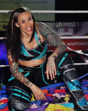 Jamine Benitez Instagram - This is how we START 2025!! 
 
@vipwrestlingdallas was off the chain! 
Honored &  proud to be their 1st women's champion. 
Humbling moment for this #OGBADASS 

But I ain't stopping. As the yrs roll, I'm here to REMIND EVERYONE that age is just a number, & as a female wrestler in this business for 24yrs, there's a silenced notion that we can't continue just bc we age. I stay TRUE to who I am & will keep rocking it out until I feel I can no longer go. 

Btw.....my SILVER/GREY hair is on point. That natural hair color coming thru bc I HATE dying it. I'm all about being my true self always. 

2025. 
THE REBIRTH
THE REBORN 
THE REINCARNATION of one's true self
The re...tire...me...nt....🫣